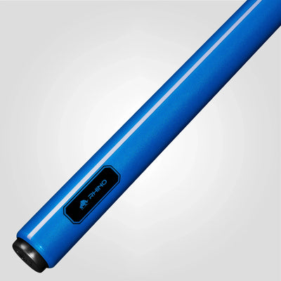 Rhino Luminax Wrapless Pool Cue, Ocean Blue