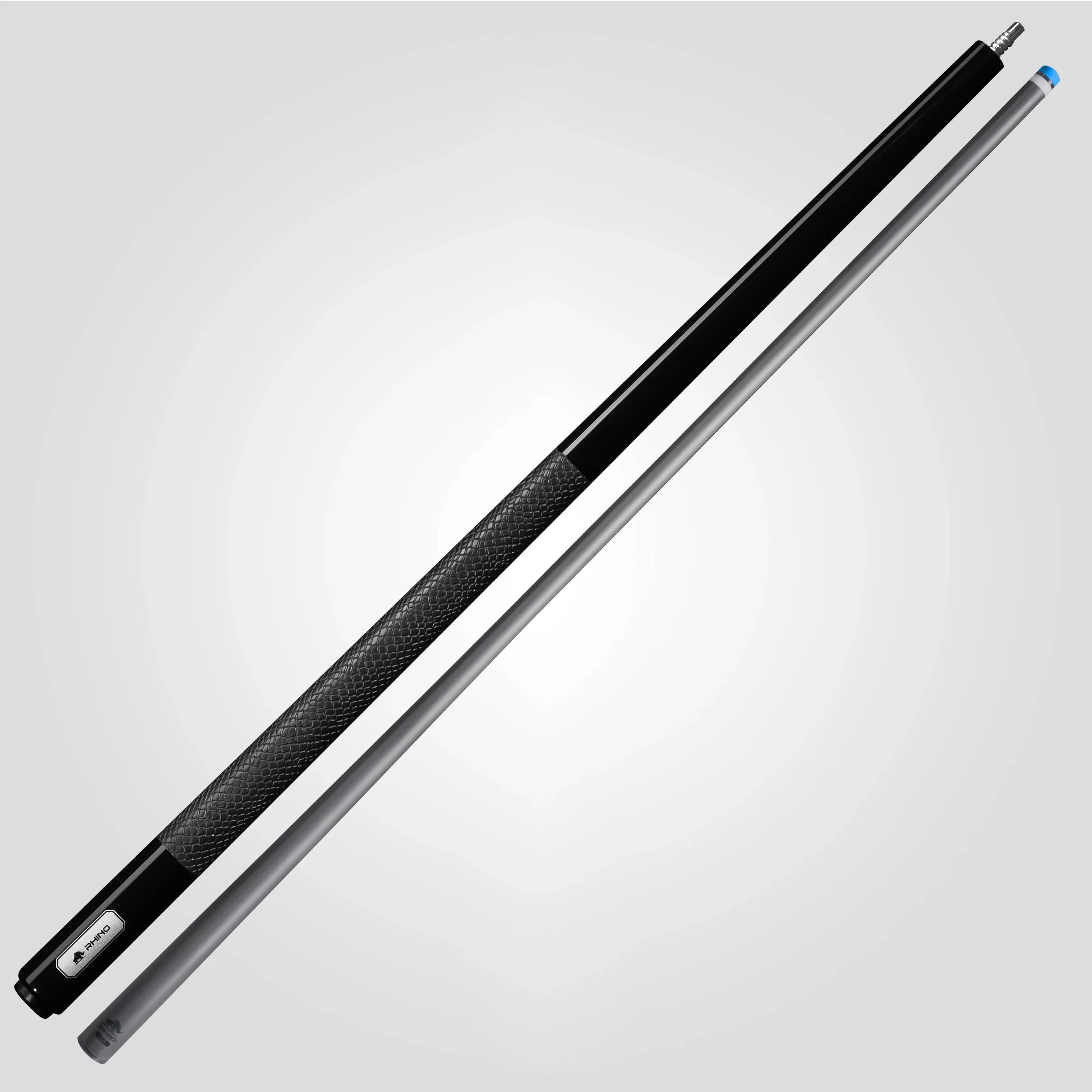 Rhino Luminax Sport Wrap Pool Cue, Jet Black
