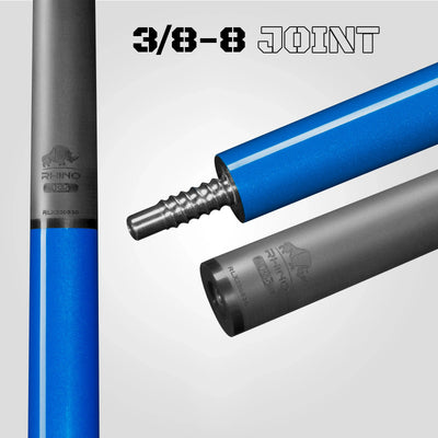 Rhino Luminax Sport Wrap Pool Cue, Ocean Blue