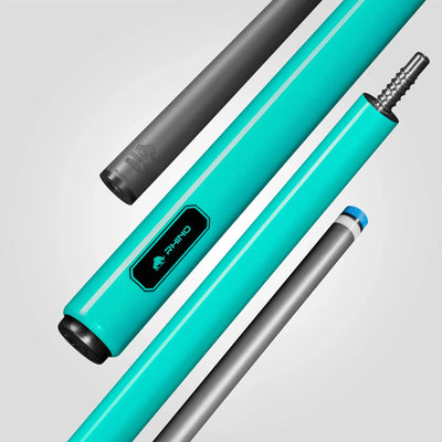 Rhino Luminax Wrapless Pool Cue, Tropical Turquoise