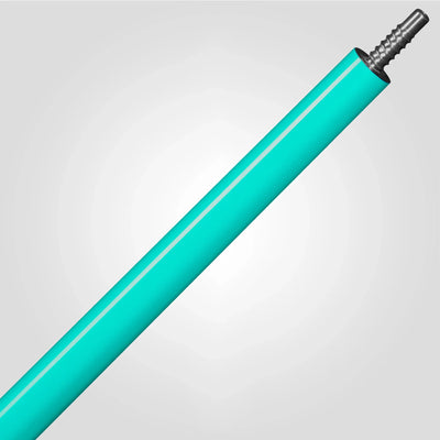 Rhino Luminax Wrapless Pool Cue, Tropical Turquoise