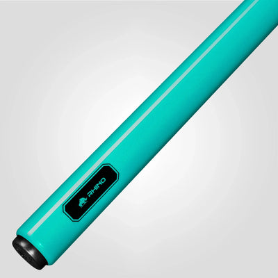 Rhino Luminax Wrapless Pool Cue, Tropical Turquoise