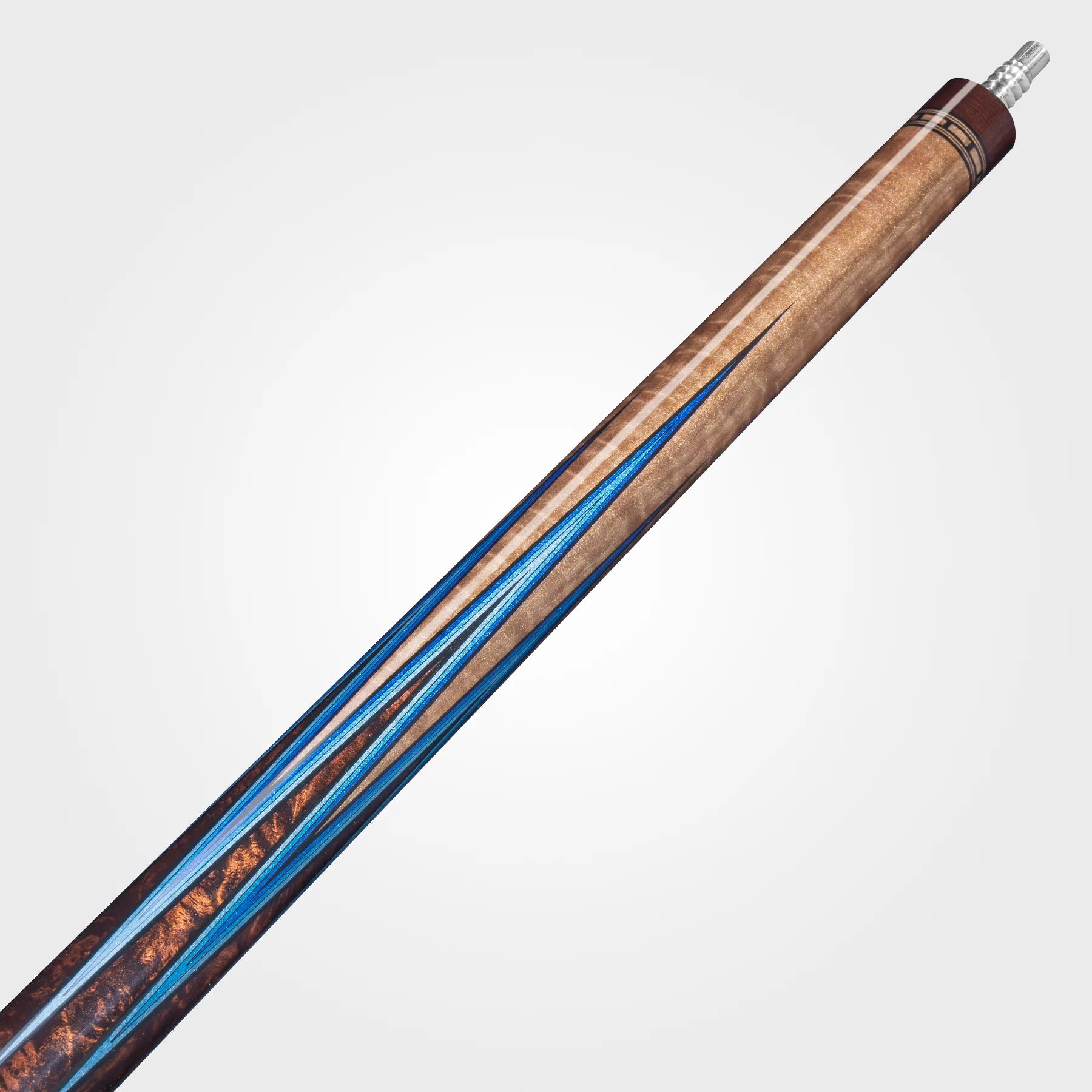 Rhino Must Pool Cue MU1 Burl Bluepoint, 12.5mm