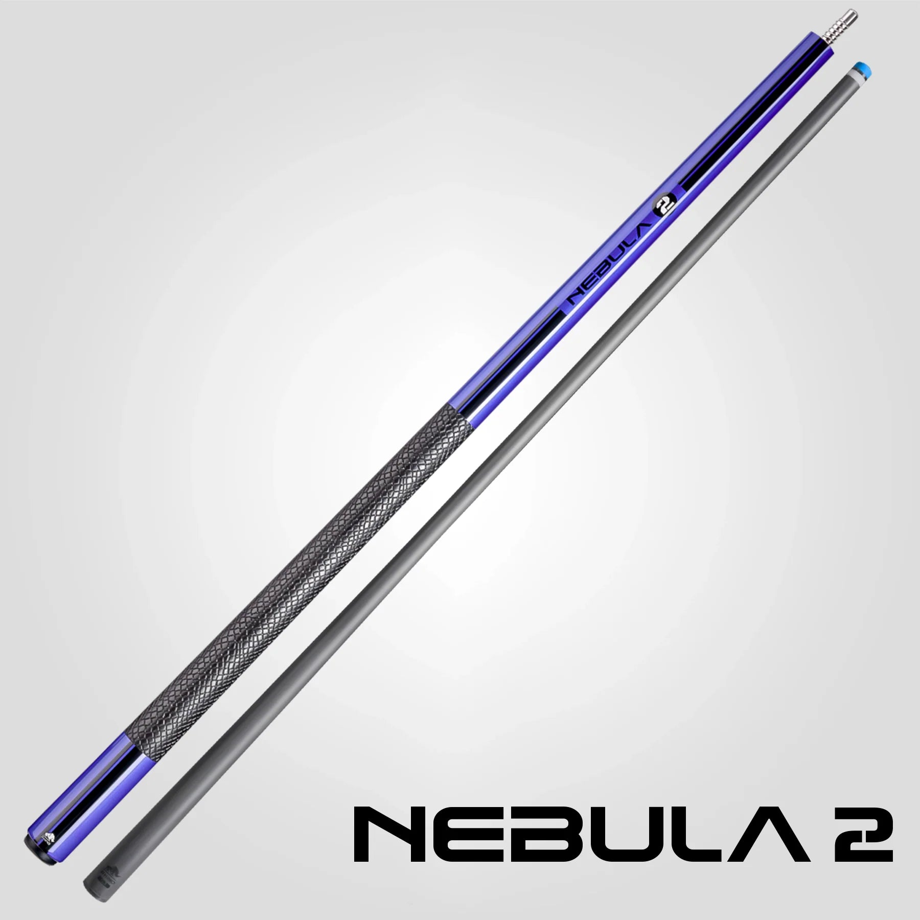 Rhino Nebula 2 Sport Wrap Pool Cue, Amethyst Purple