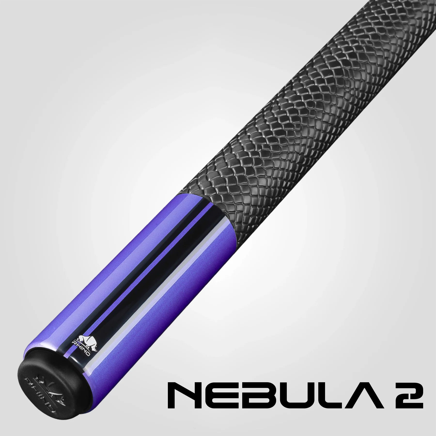 Rhino Nebula 2 Sport Wrap Pool Cue, Amethyst Purple