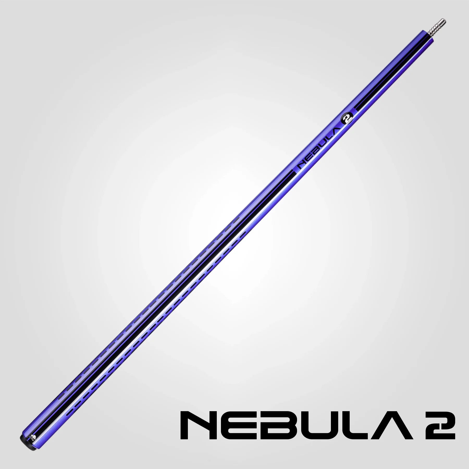 Rhino Nebula 2 Wrapless Pool Cue, Amethyst Purple