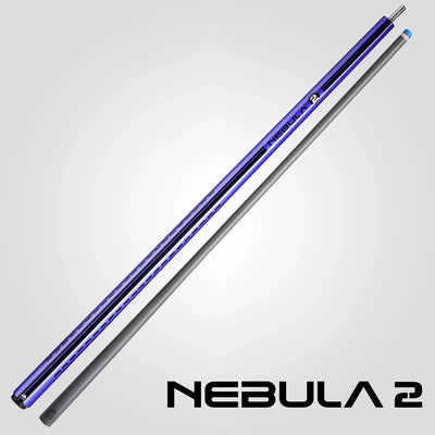 Rhino Nebula 2 Wrapless Pool Cue, Amethyst Purple