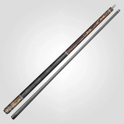 Rhino Retrô Crocodile Embossed Microfiber Leather Wrap Pool Cue, Bocote