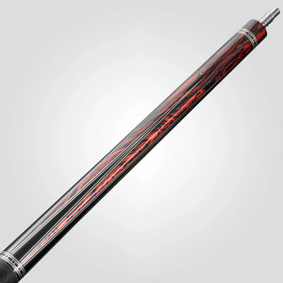 Rhino Retrô Lizard Embossed Microfiber Leather Wrap Pool Cue & Point, Cocobolo
