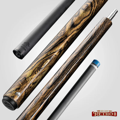 Rhino Retrô Wrapless Pool Cue, Bocote