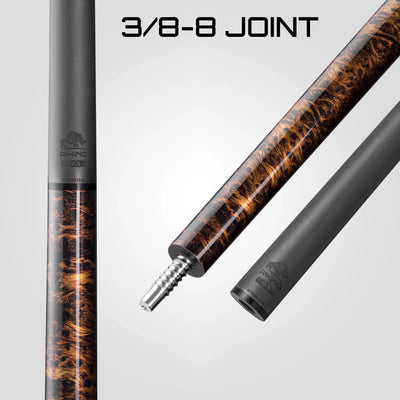 Rhino Retrô Wrapless Pool Cue, Thuya