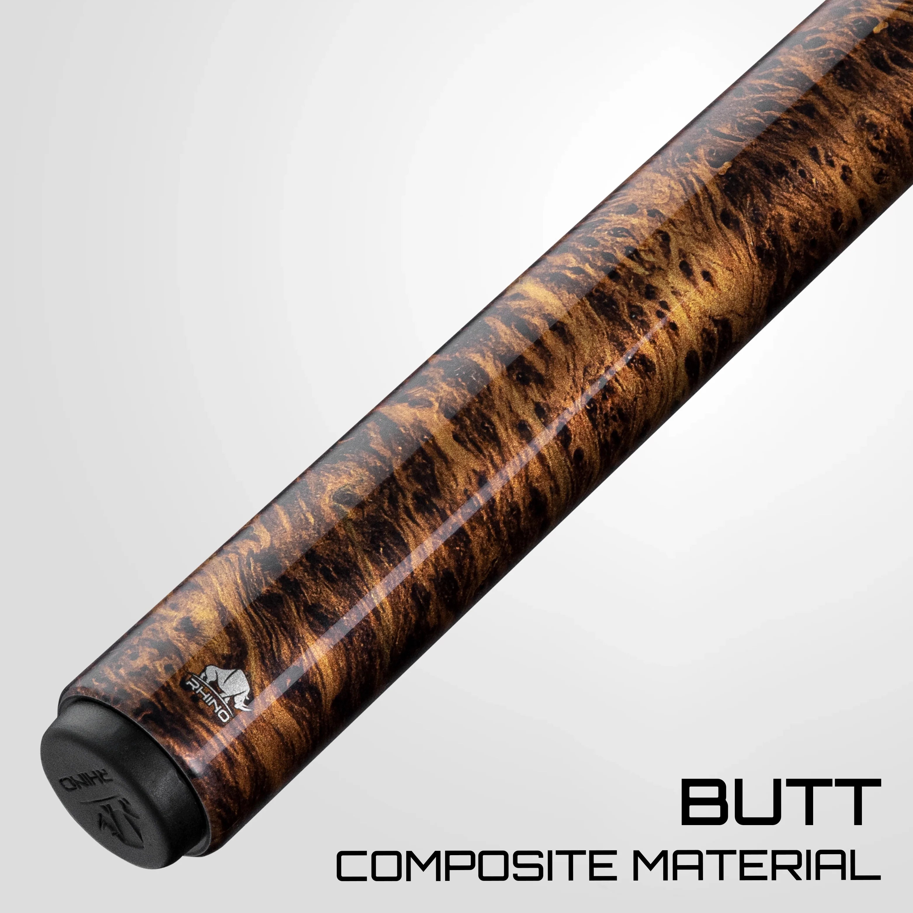 Rhino Retrô Wrapless Pool Cue, Thuya