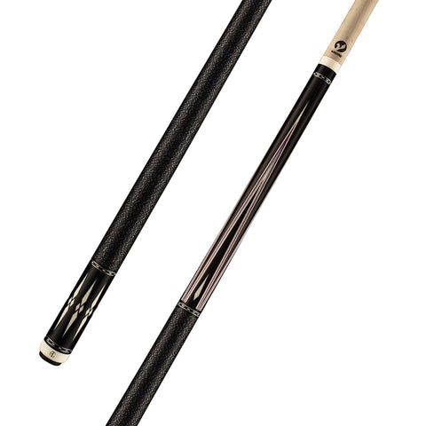 Viking Ariel Carmeli Sg-ac-sd Premium Ebony Cue, White Pearl Inlays