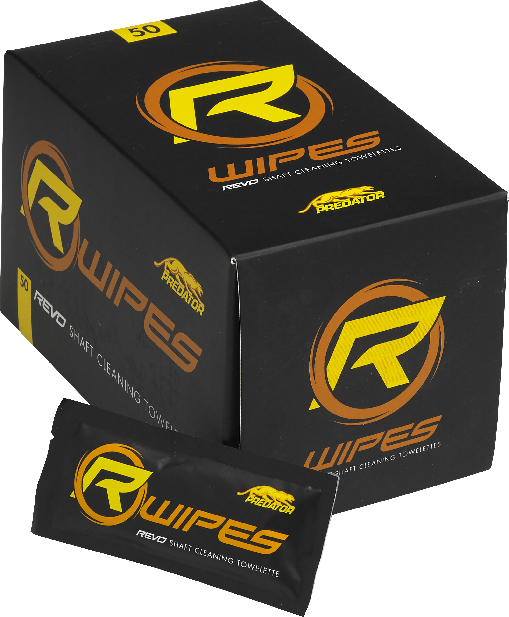 Predator SPPRE50 REVO Wipes - Box of 50