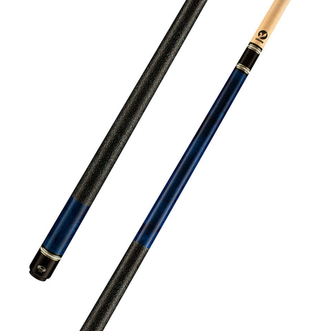 Viking ST0407 Northwoods Maple Cue, Black / Blue Irish Linen Wrap
