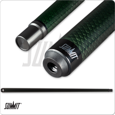 Summit - SUML20 - Canne de billard entièrement en fibre de carbone verte