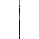 Viking TW0116 Birdseye Maple Cue, Washed Ocean Blue/Yellow Sunflower Stain