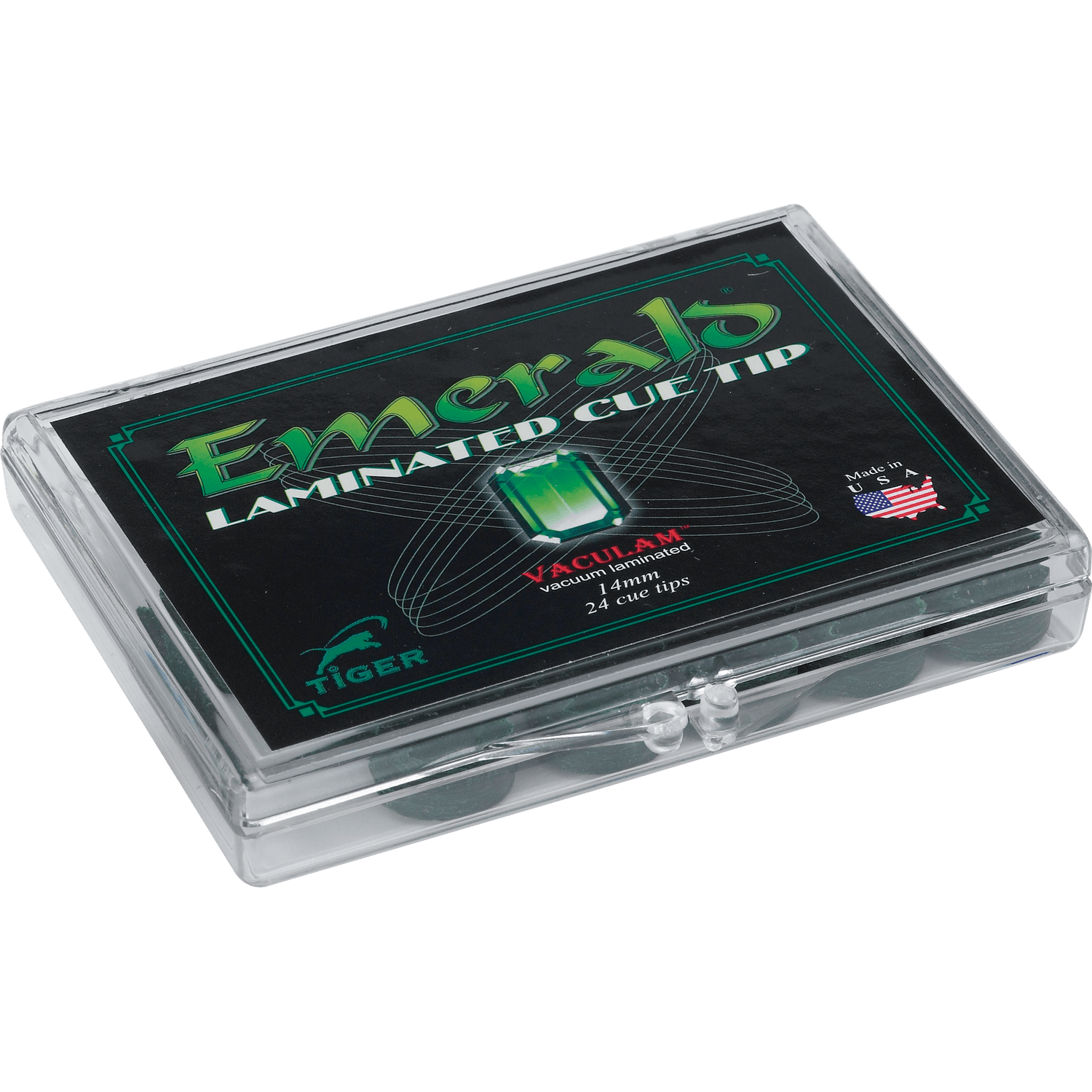 Tiger Emerald QTTEM12 Tips - Box of 12