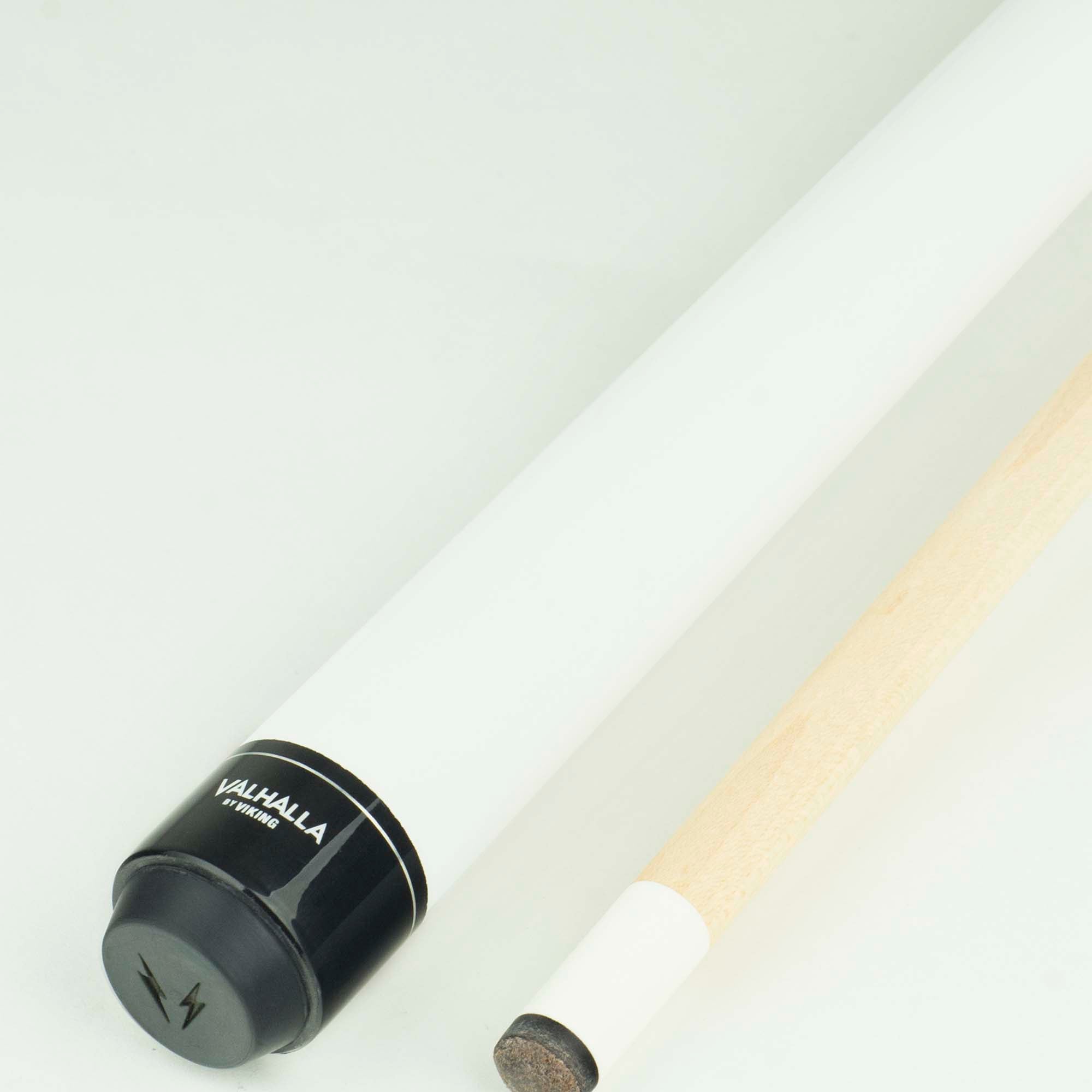 Valhalla by Viking Series 100 VA108 Hard Rock Maple Cue, Ultra White Opaque