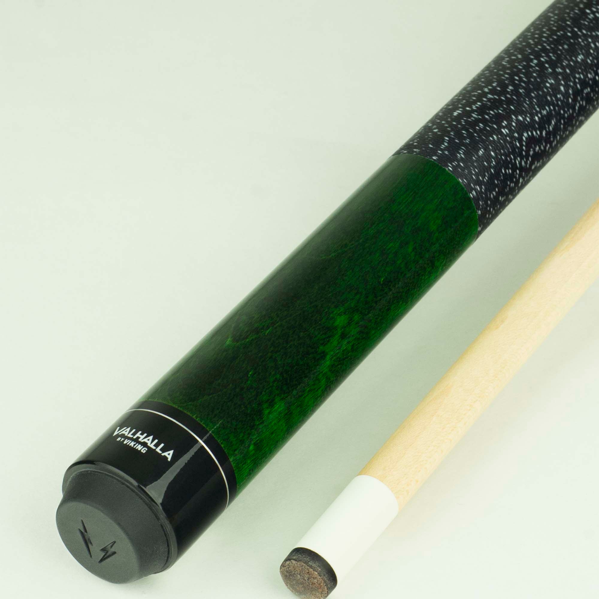 Valhalla by Viking Series 120 VA115 Hard Rock Maple Cue, Green Stain