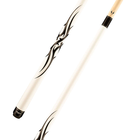 Valhalla by Viking Series 200 VA203 Hard Rock Maple Cue, Monochrome Graphic Transfers