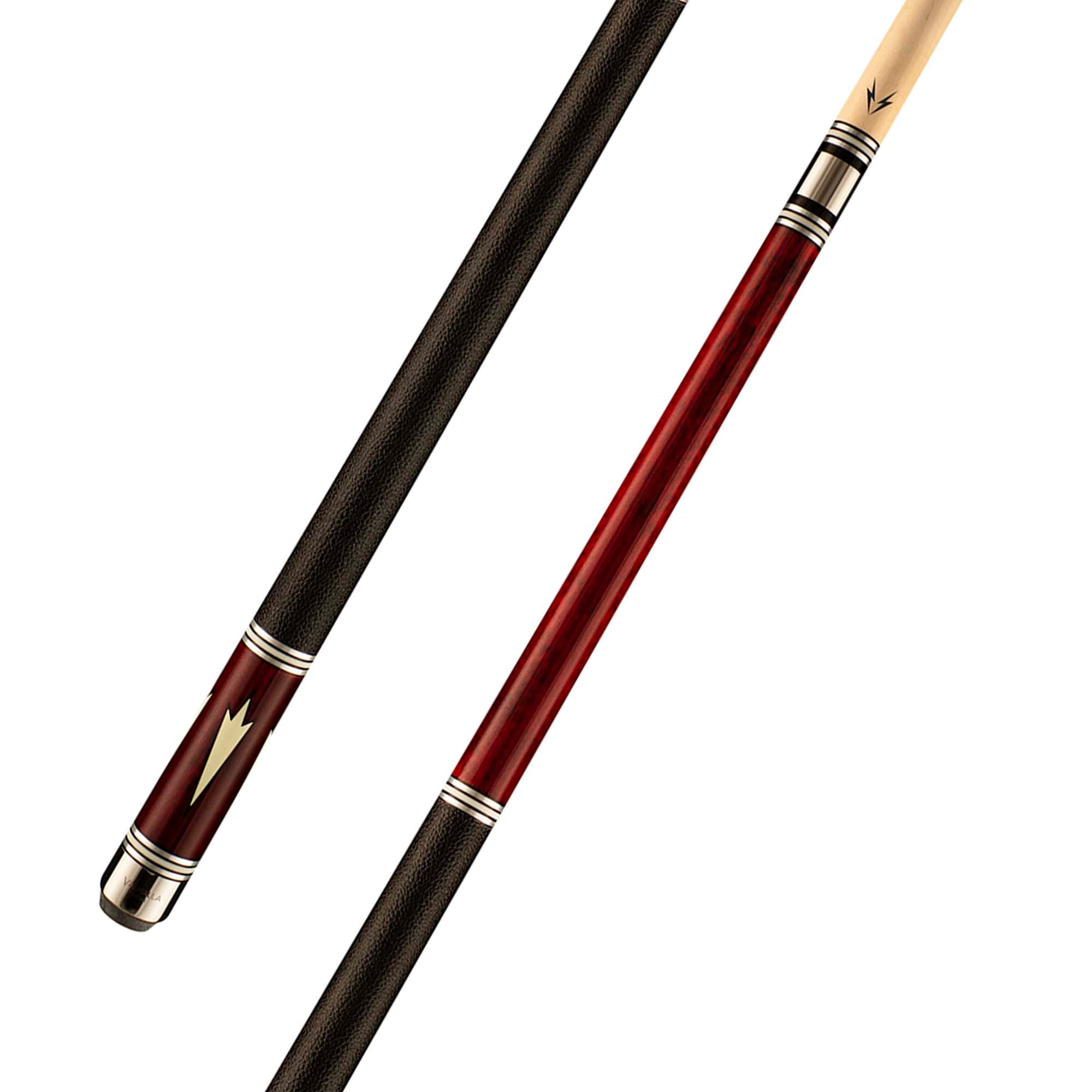 Valhalla by Viking Series 900 VA902 Hard Rock Maple Cue, Stainless Steel Butt and Joint