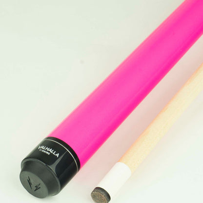 Valhalla by Viking Series 100 VA106 Hard Rock Maple Cue, Ultra Pink Opaque