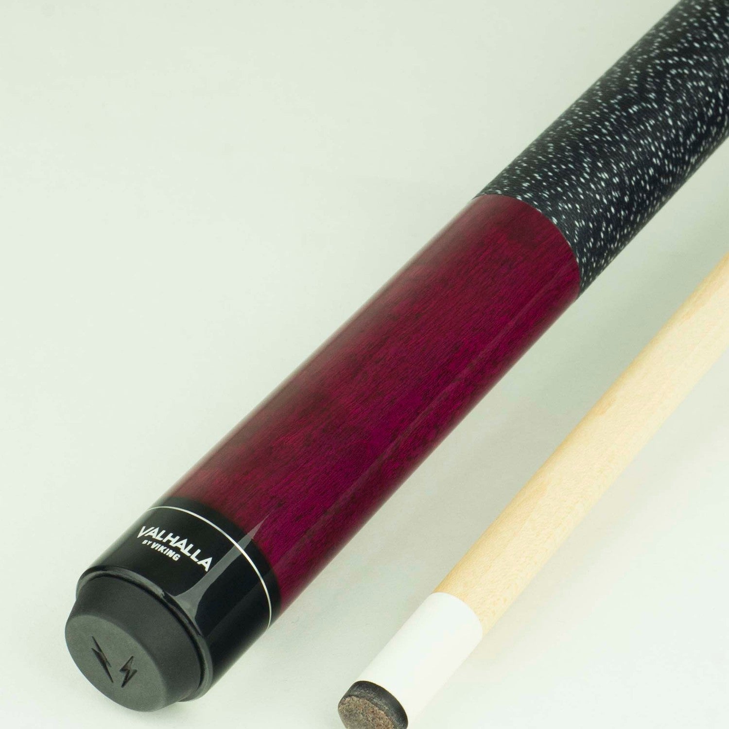 Valhalla by Viking Series 120 VA117 Hard Rock Maple Cue, Purple Stain