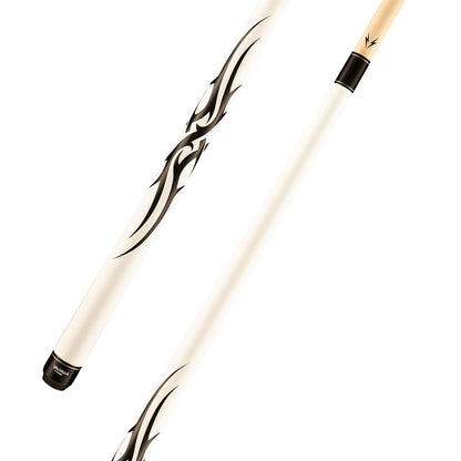 Valhalla by Viking Series 200 VA203 Hard Rock Maple Cue, Monochrome Graphic Transfers