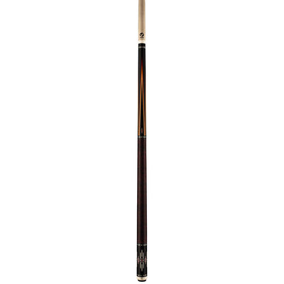 Viking Ariel Carmeli SG-AC-RD Premium Ebony Cue, White/Red Pearl Inlays