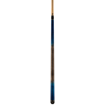 Viking Helix HL0116 Hardrock Maple Cue, Ocean Blue/Smoke Faded Stain
