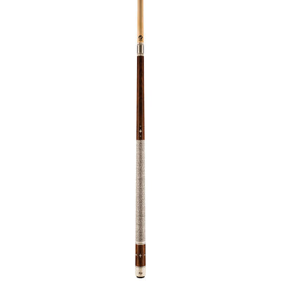 Viking Impero IM0600 East Indian Rosewood Cue, White/Double Black Irish Linen Wrap
