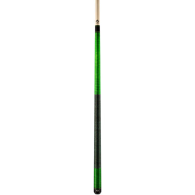 Viking Kayano KY0103 High Grade Curly Maple Cue, Emerald Stain