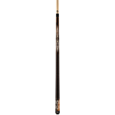 Viking Motore MT0200 Streaked Ebony Cue, White Pearl Inlays