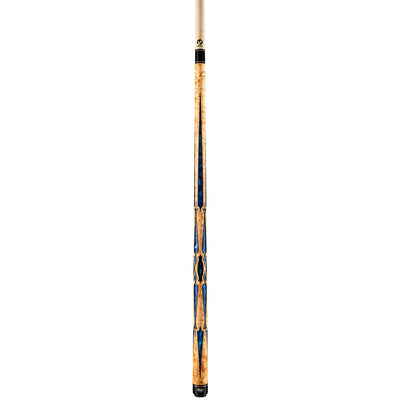 Viking Motore MT0704 Birdseye Maple Cue, Blue Pearl Inlays