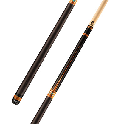 Viking Ovation OV0600 West African Ebony Cue, Pau Ferro Inlays