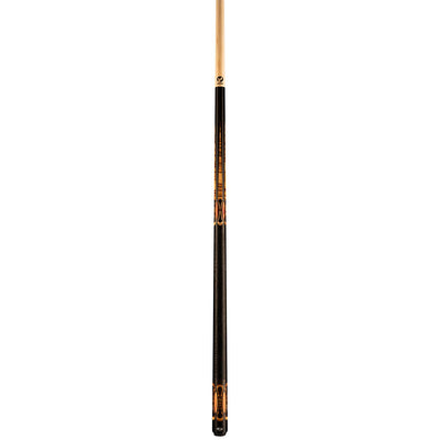 Viking Ovation OV0700 West African Ebony Cue, Zebrawood/Tulipwood Inlays