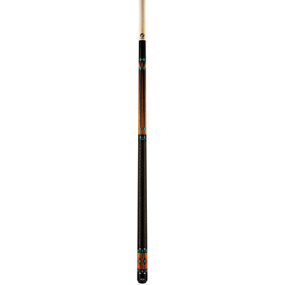 Viking Ovation OV0800 West African Ebony Cue, Turquoise Inlays