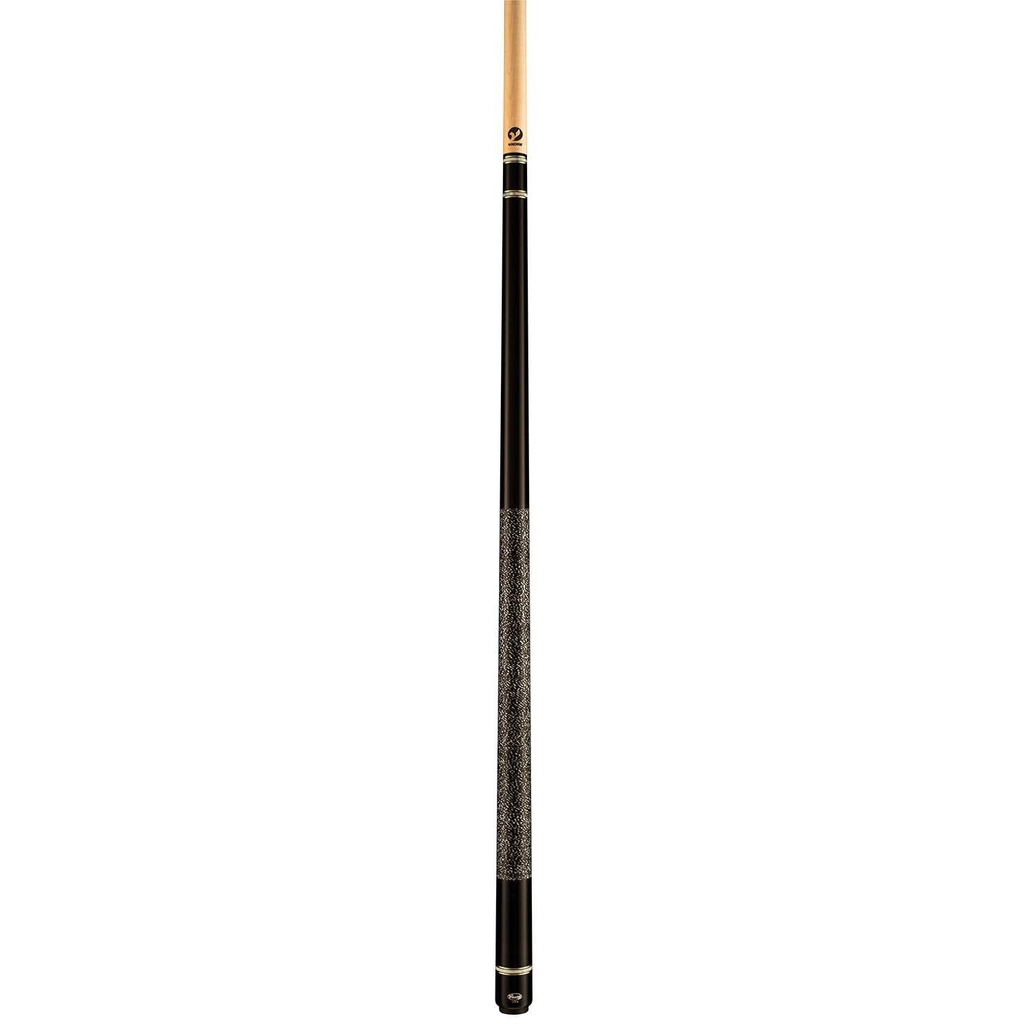 Viking Two Feathers ST0402 Birdseye Maple Cue, Midnight Black Stain