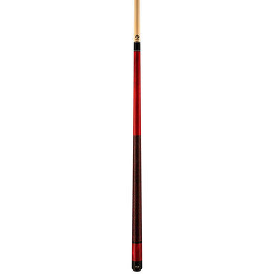 Viking ST0712 Birdseye Maple Cue, Smooth Black Leather Wrap