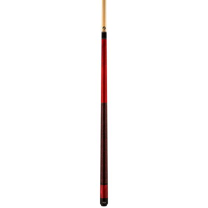 Viking ST0712 Birdseye Maple Cue, Smooth Black Leather Wrap