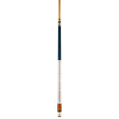 Viking TW0308 Birdseye Maple Cue, Teal Stain