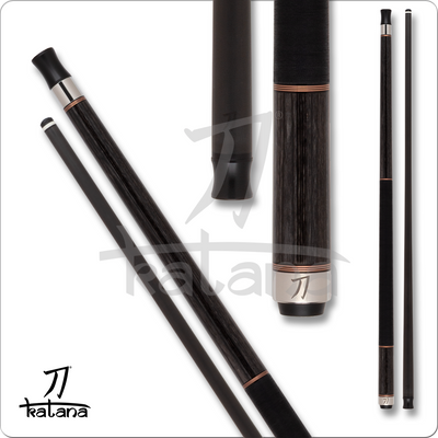 Katana Dragon KAT2503 Cue with Carbon Fiber Shaft - Charcoal