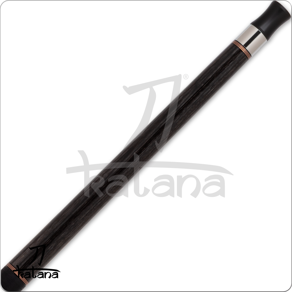 Katana Dragon KAT2503 Cue with Wood Shaft - Charcoal