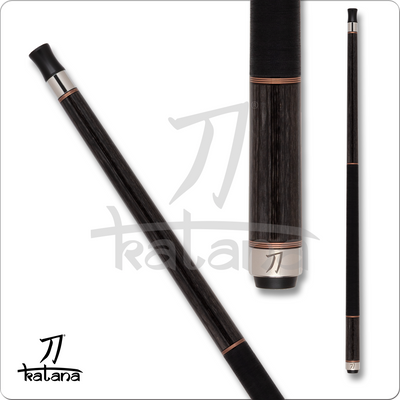 Katana Dragon KAT2503 Cue with Carbon Fiber Shaft - Charcoal