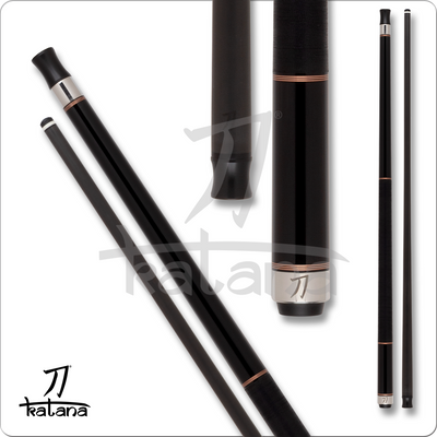 Katana Dragon KAT2505 Cue with Carbon Fiber Shaft - Black
