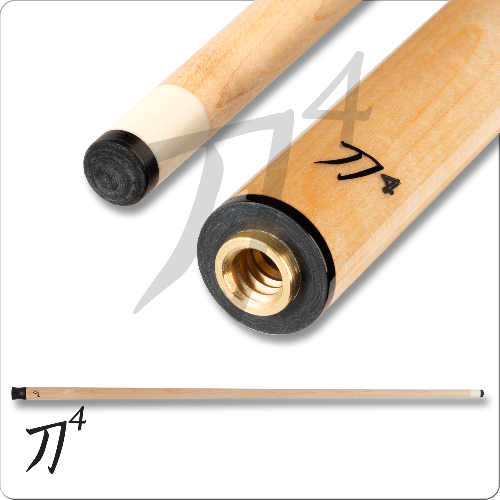 Katana Dragon KAT2503 Cue with Wood Shaft - Charcoal