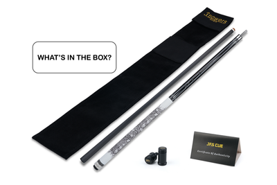 JFlowers MVP - White Lizard Wrap Pool Cue