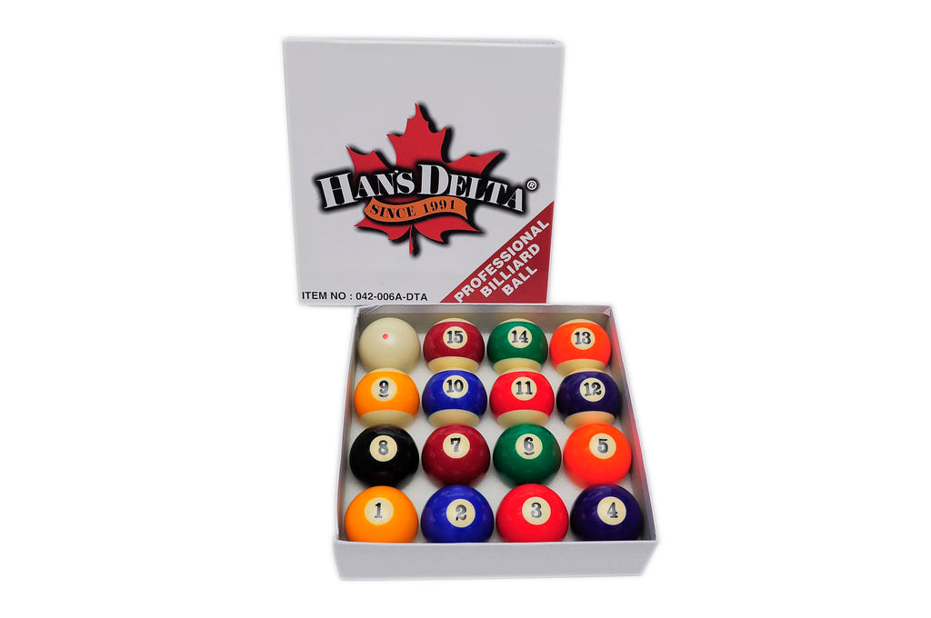 Delta Professional Billiard Ball Set - 042-006A-DTA