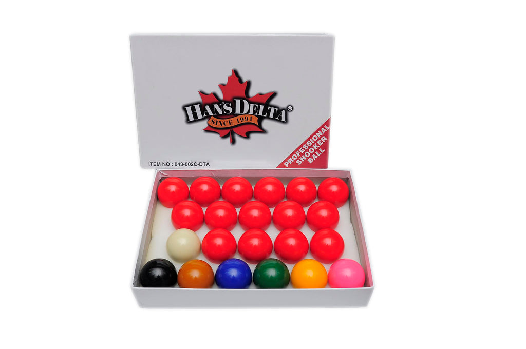 Delta Professional Snooker Ball Set - 043-002C-DTA